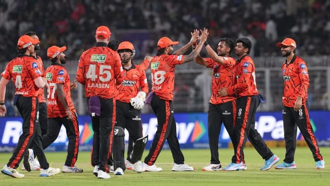 हैदराबादला विजयासह मोठा फायदा, पॉइंट्स टेबलमध्ये कितव्या स्थानी?