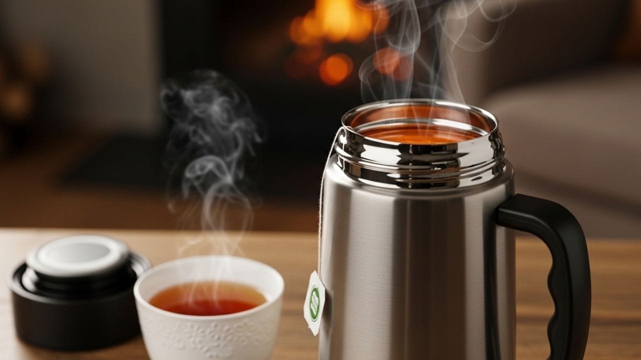 थर्मासमध्ये जास्त वेळ चहा गरम राहिल्याने त्यातील पोषक तत्वे आणि अँटीऑक्सिडंट्स नष्ट होतात. त्यामुळे शक्यतो ४ तासांच्या आत चहा संपवावा. शक्य असेल तर नेहमी ताज्या चहाचाच आस्वाद घ्यावा.