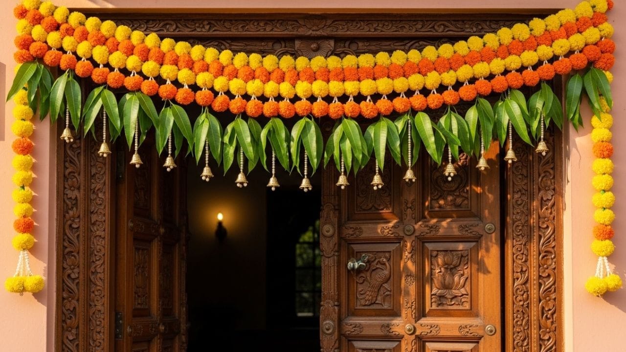 भारतीय संस्कृतीत सण-समारंभ किंवा दैनंदिन आयुष्यातही घराच्या मुख्य दरवाजाला अनन्यसाधारण महत्त्व आहे. घराचा मुख्य दरवाजा हे केवळ प्रवेशद्वार नसून तो सकारात्मक ऊर्जेचा मुख्य स्त्रोत मानला जातो. याच कारणाने लोक आपल्या दारावर अशोक किंवा आंब्याच्या पानांचे तोरण लावतात. मात्र हे तोरण लावताना आणि तसेच ते बदलताना काही वास्तु नियमांचे पालन करणे अत्यंत आवश्यक आहे.