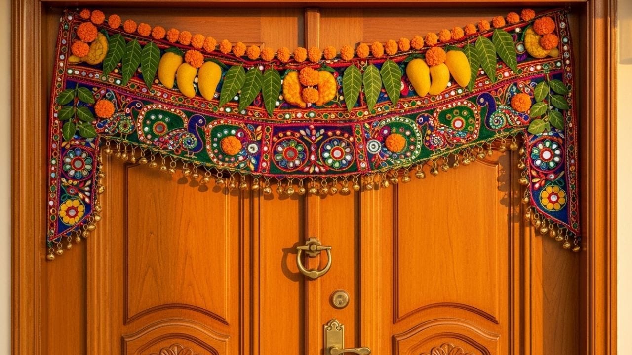 जर तुम्ही कापड, मणी किंवा प्लास्टिकपासून बनवलेले तोरण वापरत असाल, तर त्यासाठी वेगळे नियम असतात. कृत्रिम तोरणांवर धूळ लवकर साचते. धूळ लागलेले तोरण वास्तुदोष निर्माण करू शकते. त्यामुळे दर दोन आठवड्यांनी हे तोरण काढून स्वच्छ धुवावे किंवा पुसून घ्यावे.