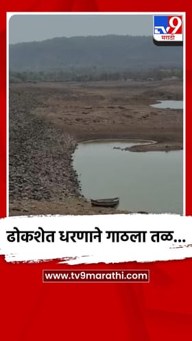 रायगडमध्ये पाणीटंचाईची धोक्याची घंटा; ढोकशेत धरणाने तळ गाठला