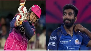 RR vs MI : बुमराहच्या पहिल्याच बॉलवर खणखणीत सिक्स, 6 चेंडूत 34 धावा, वैभव सूर्यवंशीचा तडाखा, पाहा व्हीडिओ