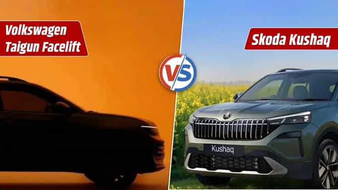 Volkswagen Taigun Facelift : जबरदस्त लूक आणि हायटेक फीचर्ससह नवी टाइगुन सादर, पाहा काय आहे खास?