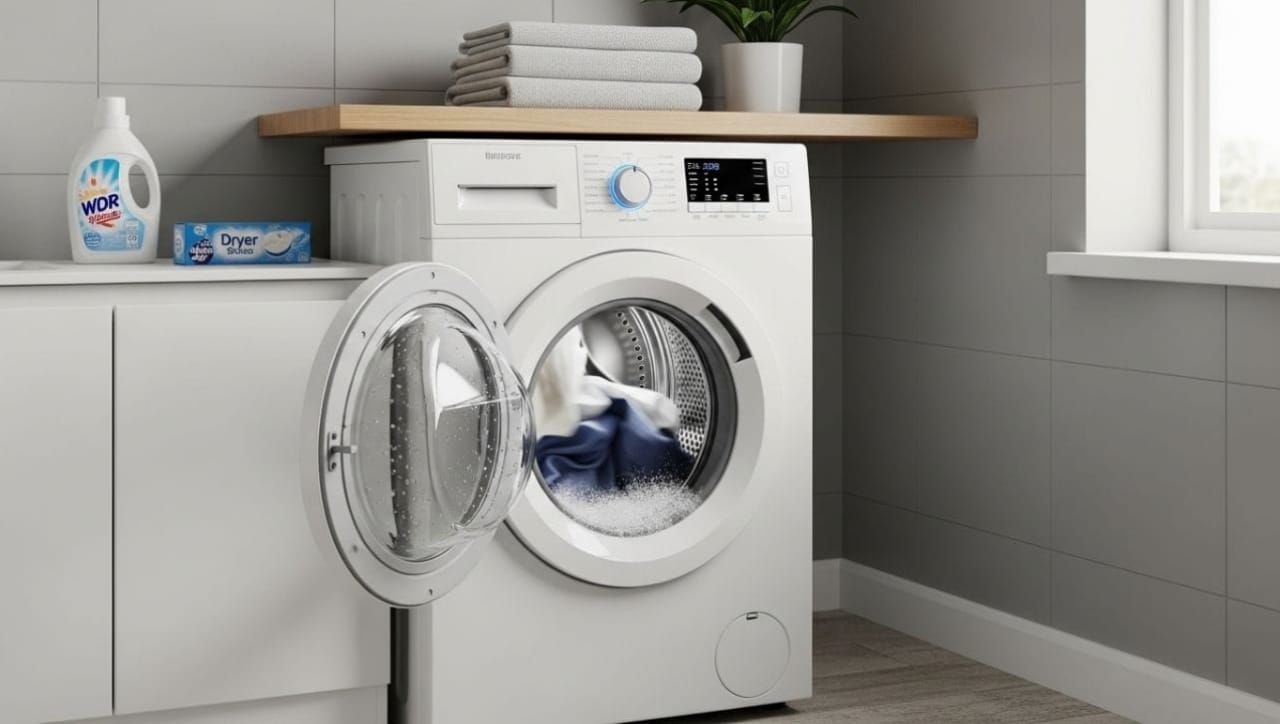 मशिनमध्ये कपडे टाकताना ते खूप गच्च भरू नयेत. कपड्यांना फिरण्यासाठी पुरेशी जागा मिळाल्यास ते अधिक चांगल्या प्रकारे स्वच्छ होतात. त्यामुळे मशिनच्या ड्रममध्ये थोडी जागा रिकामी ठेवणे नेहमीच फायदेशीर ठरते.