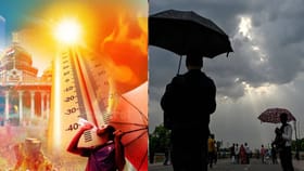 महाराष्ट्र विचित्र संकटात, कुठे मुसळधार पाऊस तर कुठे उन्हाने हैराण.