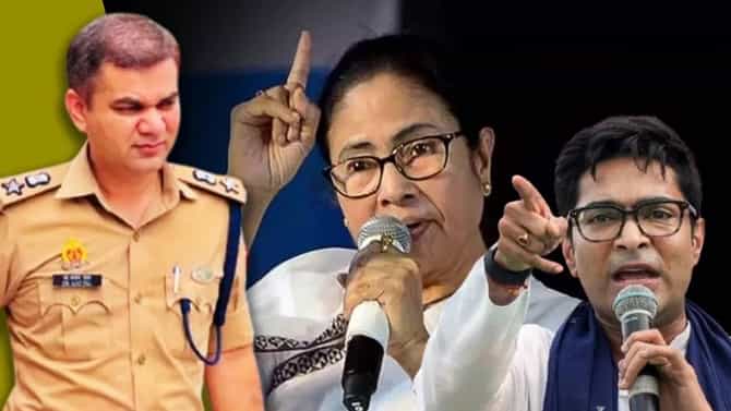 West Bengal Assembly Election 2026 : बंगालचं राजकारण तापलं, तुम्हाला मारुन टाकणार, आई-मुलगा थेट सिंघम IPS अजय पाल यांच्या दरबारात