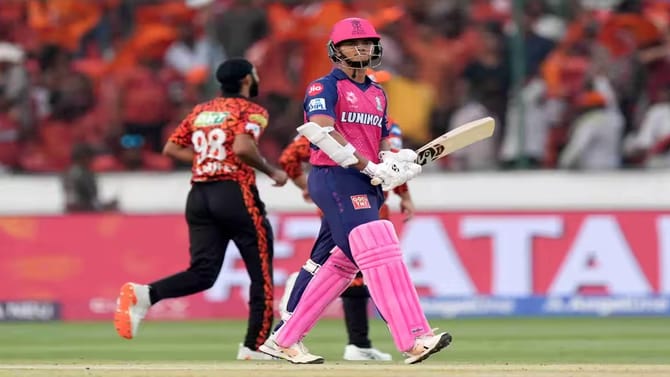 हैदराबादसमोर राजस्थानचं आव्हान, सलग पाचवा सामना जिंकण्यापासून रोखणार?