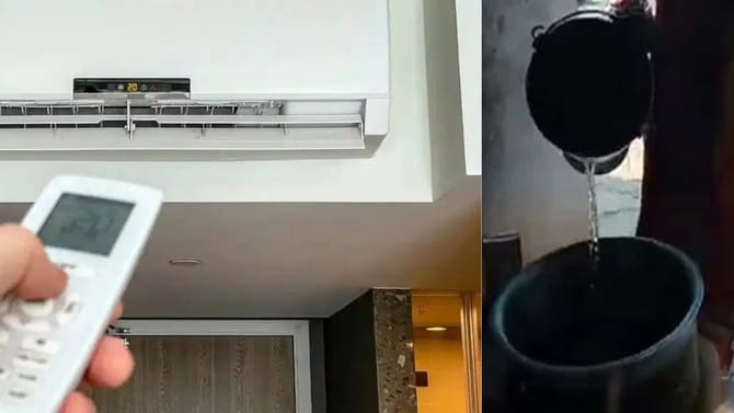एसी सुरू असताना रूममध्ये पाण्याची बादली का भरून ठेवतात?