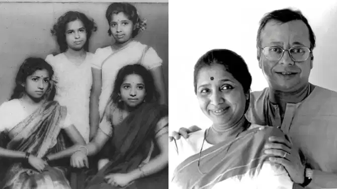 Asha Bhosale: आशा भोसले यांच्या कुटुंबात कोण-कोण? जाणून घ्या फॅमिली ट्रीबद्दल