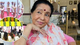 स्वरसम्राज्ञी आशाताई भोसले अनंतात विलीन, साश्रू नयनांनी अखेरचा निरोप.