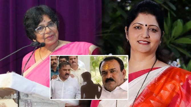 आता चाकणकर यांनी...भोंदू खरात प्रकरणात राष्ट्रीय महिला आयोगाची एन्ट्री