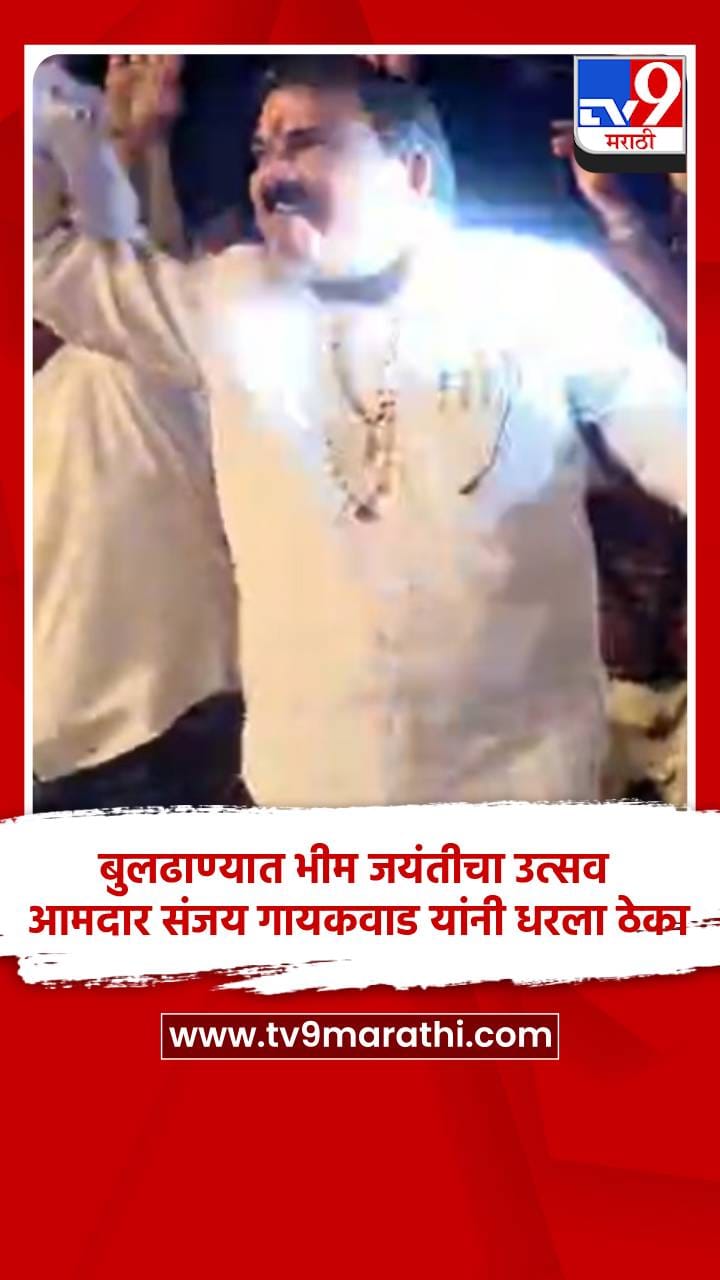 बुलढाण्यात भीम जयंती उत्सवात जल्लोष...