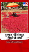 धुळ्यात महिलांकडून मिरचीची खरेदी...