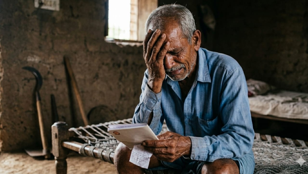 शेतकऱ्याचे कष्टाचे लाखो रुपये सरपंचाच्या खात्यात, फोन केल्यानंतर जे घडलं, ते पाहून तुमचाही…