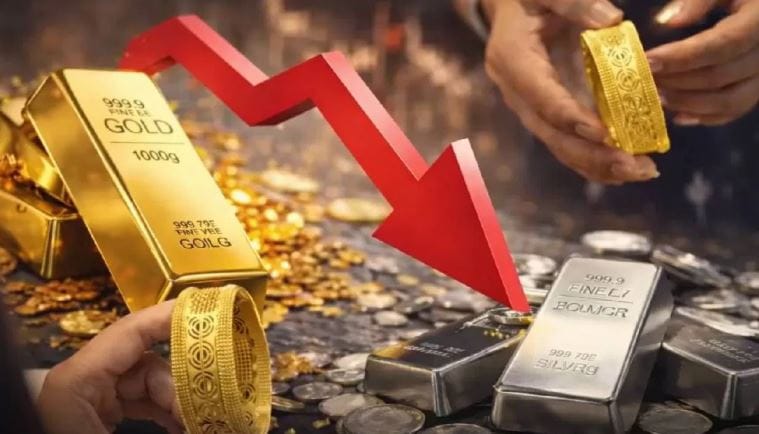 जागतिक पातळीवर घडणाऱ्या घडामोडींमुळे देशात सोन्याचा भाव कधी वाढतोय तर कधी तो कमी होताना दिसतोय. सध्या सोन्याचा भाव पुन्हा एकदा कमी झाला आहे. त्यामुळे 22, 24 कॅरेट सोन्याचा भाव काय ते जाणून घेऊ या... 