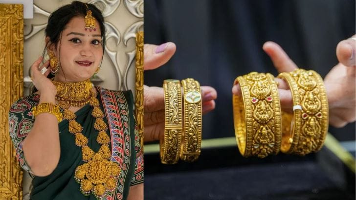 आकड्यांत सांगायचे झाल्यास 10 ग्रॅम 24 कॅरेट सोन्याचा भाव काल 1 लाख 54 हजार 40 रुपये होता. आता हाच भाव 1 लाख 53 हजार 710 रुपये झाला आहे. म्हणजेच प्रत्येक 10 ग्रॅममागे सोनं 330 रुपयांनी कमी झालं आहे. 