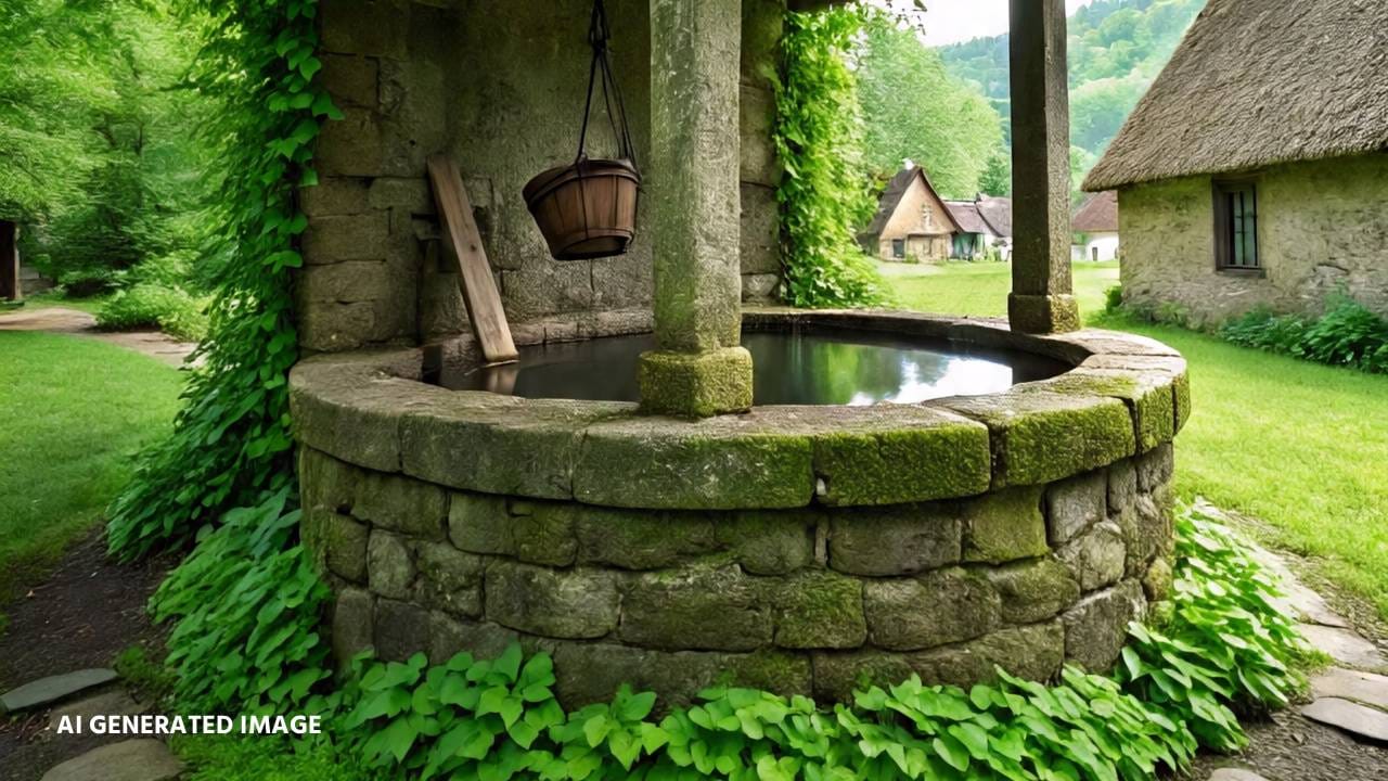 भारतात असे एक गाव आहे, ज्या गावात गेल्या अनेक वर्षांपासून एका विहिरीला खूपच महत्त्व आहे. कित्येक दशकं झाली तरीही या गावात त्या विहिरीबाबत लोकांमध्ये खूपच वेगळी श्रद्धा आहे. या विहिरीशिवाय लग्न समारंभ होतच नाही. (फोटो सौजन्य- मेटा एआय)