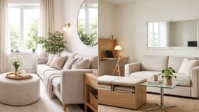 लहान घर मोठं दिसण्यासाठी खास टीप्स, रंगापासून फर्निचरपर्यंत...