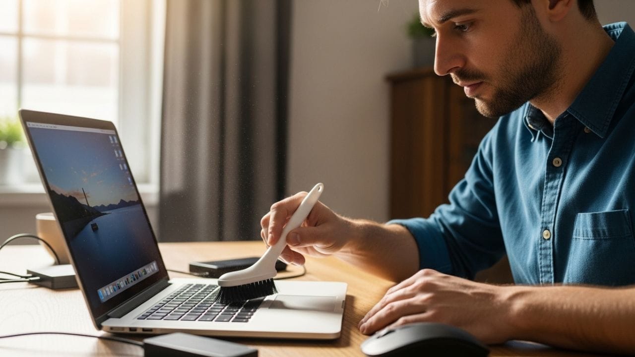 हल्ली प्रत्येकजण तासनतास लॅपटॉपवर काम करतो, पण त्याच्या स्वच्छतेकडे मात्र अनेकदा दुर्लक्ष होते. रोजच्या वापरामुळे किबोर्डच्या बटणांखाली धूळ, केसांचे कण आणि अन्नाचे बारीक तुकडे जमा होतात. यामुळे फक्त लॅपटॉप खराब होत नाही, तर कीबोर्ड खराब होऊन गॅझेटचे आयुष्यही कमी होऊ शकते.