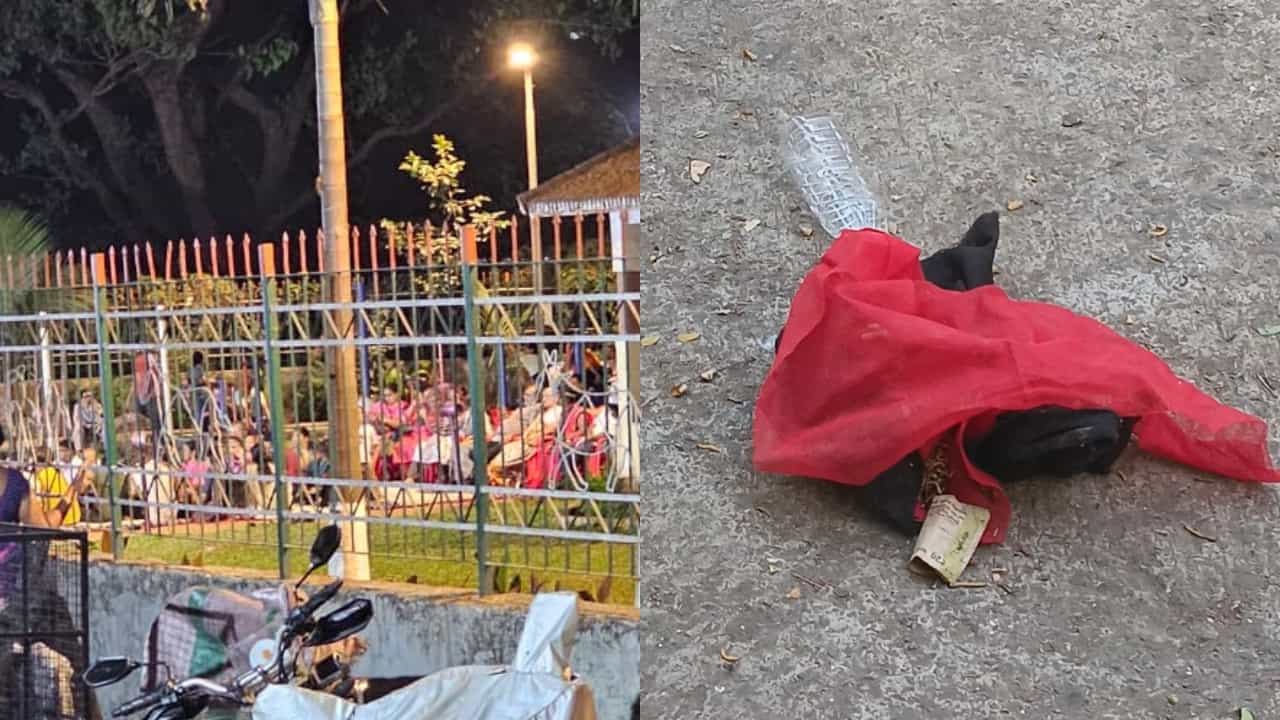 बकऱ्याचे काळीज, दारु अन् स्मशानातील...; मुंबईत गार्डनमध्ये भोंदू बाबाचा अघोरी खेळ