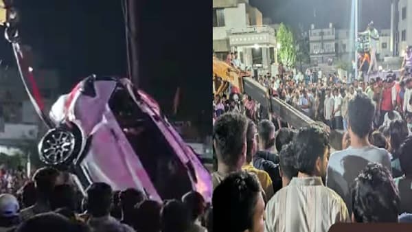 Nashik Accident News : धडाम आवाज अन् रात्रीच्या भयाण अंधारात फक्त त्यांच्या किंचाळ्या घुमल्या…. नाशिकमध्ये कार थेट विहिरीत कोसळली, बायका, मुलांसह 9 ठार