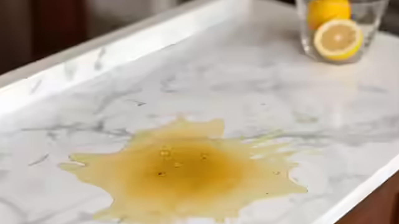 स्वयंपाक घरातील तेलाचे डाग स्वच्छ करणं कठीण जाते. तसेच तेलामुळे फरशीवर चिकटपणा तसाच राहतो. विशेष म्हणजे यामुळे पाय घसरून पडण्याची भीतीही असते.