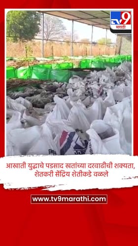 आखाती युद्धाचे पडसाद खतांच्या दरवाढीची शक्यता, शेतकरी सेंद्रिय शेतीकडे वळले