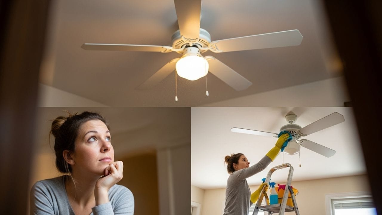 आपल्याकडे हवेत ओलावा जास्त असतो. या ओलाव्यामुळे धूळ थोडी चिकट होते. एकदा का ही चिकट धूळ पात्यांवर बसली की, ती पंख्याच्या वेगानेही निघत नाही. उलट, त्यावर धुळीचे एकावर एक थर साचत जातात.