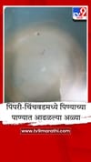 पिंपरी-चिंचवडकरांचे आरोग्य धोक्यात, थेट पिण्याच्या पाण्यात आढळल्या अळ्या.