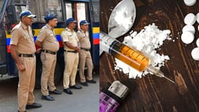 ड्रग्स प्रकरणात पोलीस ॲक्शन मोडमध्ये, दरवाजा तोडून आत घुसले अन्...