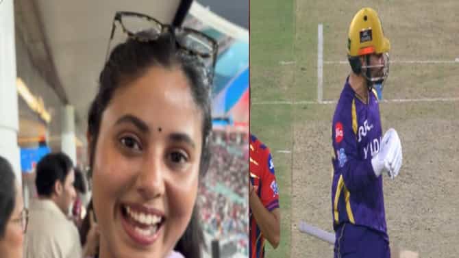 LSG vs KKR : प्रेम, दु:ख, अभिमान, भावनांचा संगम, केकेआरच्या विजयापेक्षा रिंकू सिंहच्या भावी पत्नीच्या इमोशन्सची जास्त चर्चा VIDEO