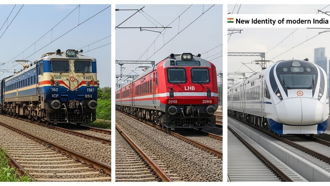 आपण लहानपणी रेल्वे स्टेशनवर उभे राहून रंगीबेरंगी ट्रेन पाहताना अनेकदा मनात कुतूहल निर्माण व्हायचे. या रंगीबेरंगी ट्रेनचे रंग वेगवेळे का असतात असा प्रश्न तेव्हा हमखास पडायचा. पण त्याचे उत्तर कोणाकडेच नसायचे. आज आपण त्याचे उत्तर जाणून घेऊया.