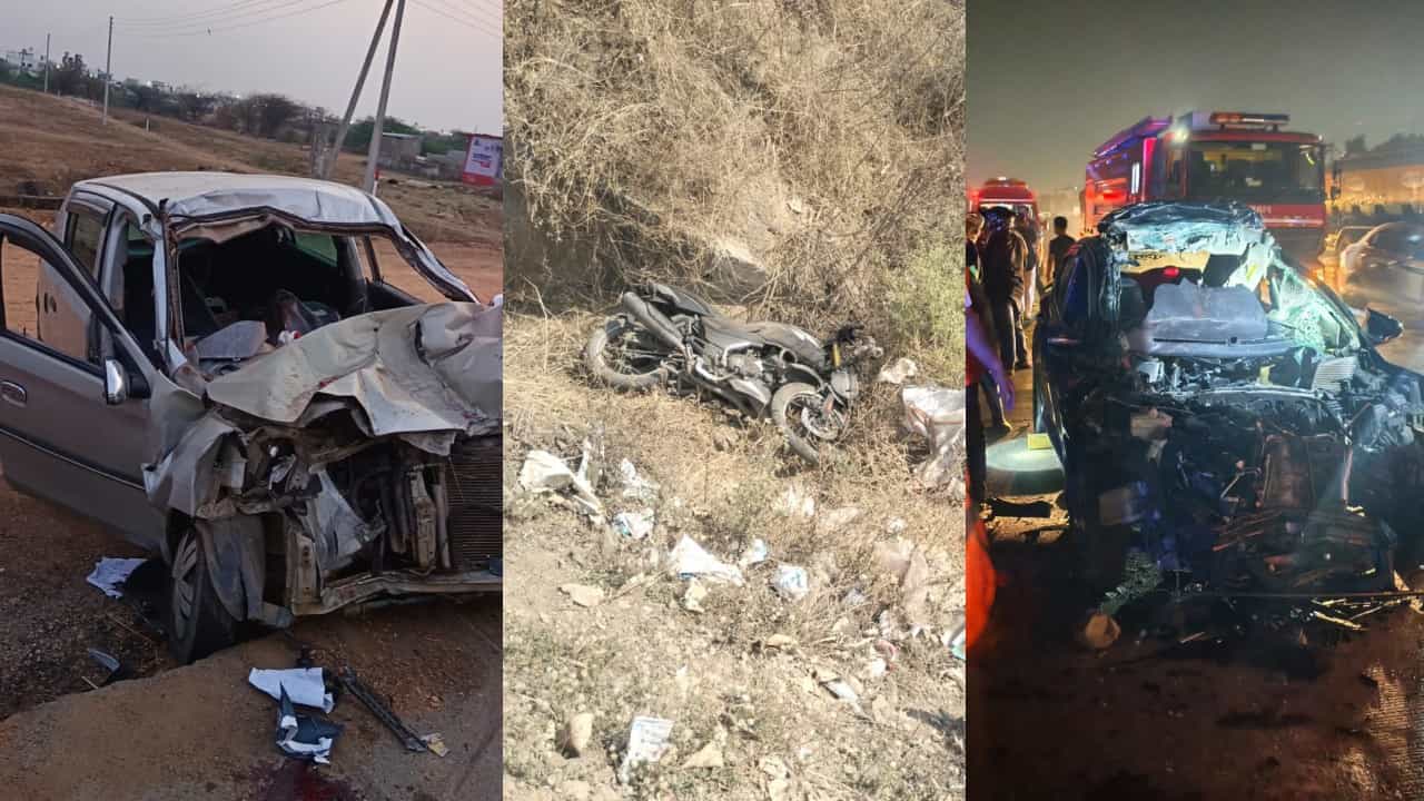 महाराष्ट्राचे रस्ते झाले मृत्यूचे सापळे, 5 जिल्ह्यांत 5 भीषण अपघात, मृतांच्या आकड्याने चिंता वाढवली