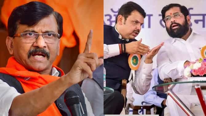 एकनाथ शिंदे देवेंद्र फडणवीसांना अडचणीत आणणार, संजय राऊतांचा मोठा दावा, म्हणाले आमचे पेढे...