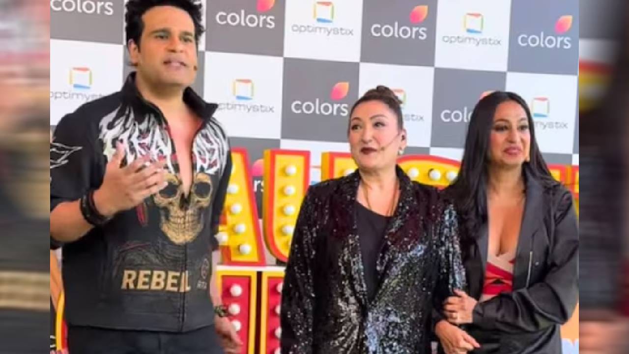 14 वर्षांचा वनवास संपला..  वाद मिटवून गोविंदाच्या पत्नीची भाचा-सुनेला मिठी, कृष्णा अभिषेक- काश्मिरासोबत व्हिडीओ व्हायरल..