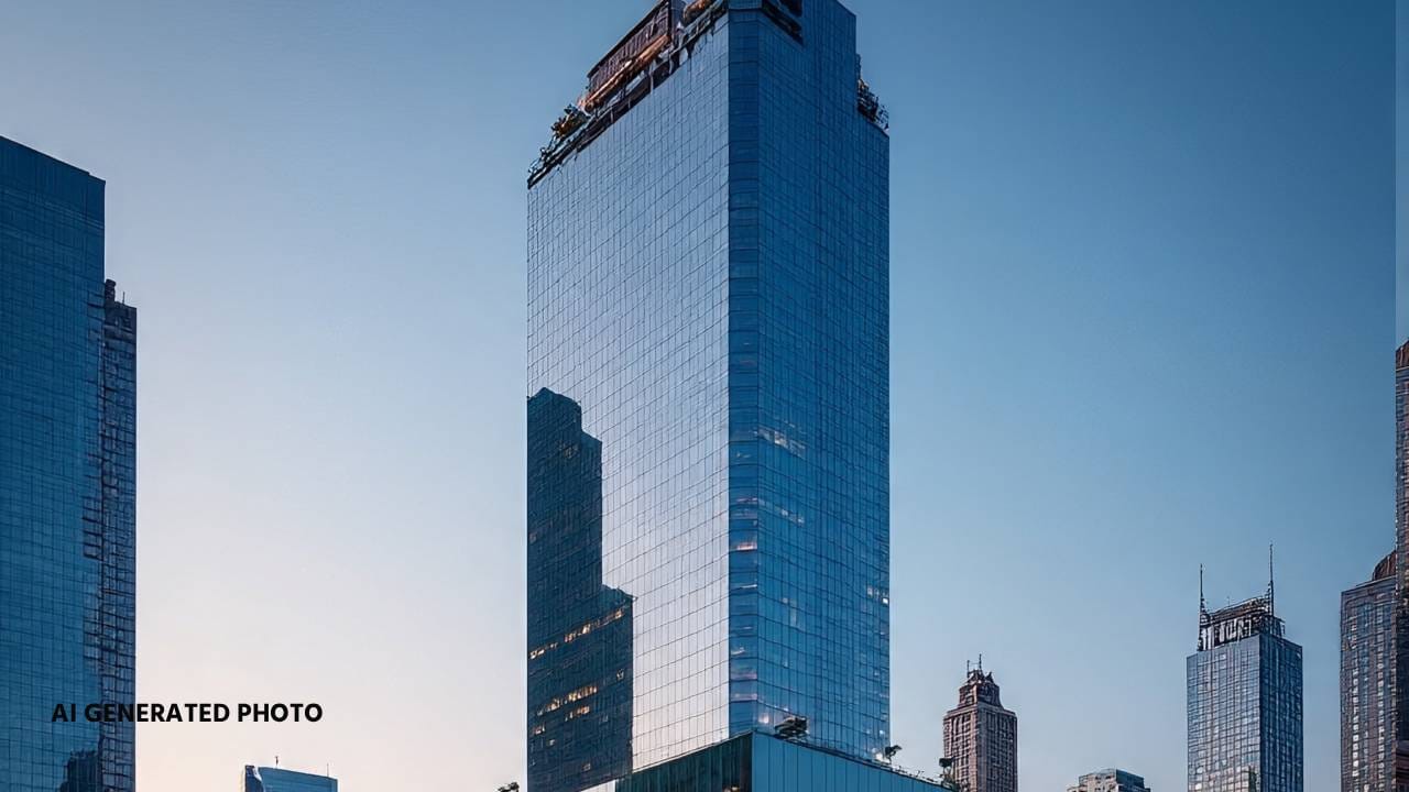 या इमारतीचे नाव पलाईस रोयाल (Palais Royale) असे आहे. ही इमारत एकूण 320 मीटर म्हणजेच साधारण 1050 फूट उंच आहे. ही एक रहिवासी इमारत आहे. या इमारतीत 153 मोठे आणि आलिशािन फ्लॅट आहेत. या इमारतींमधून विस्तीर्ण असा अरबी समुद्र दिसतो.