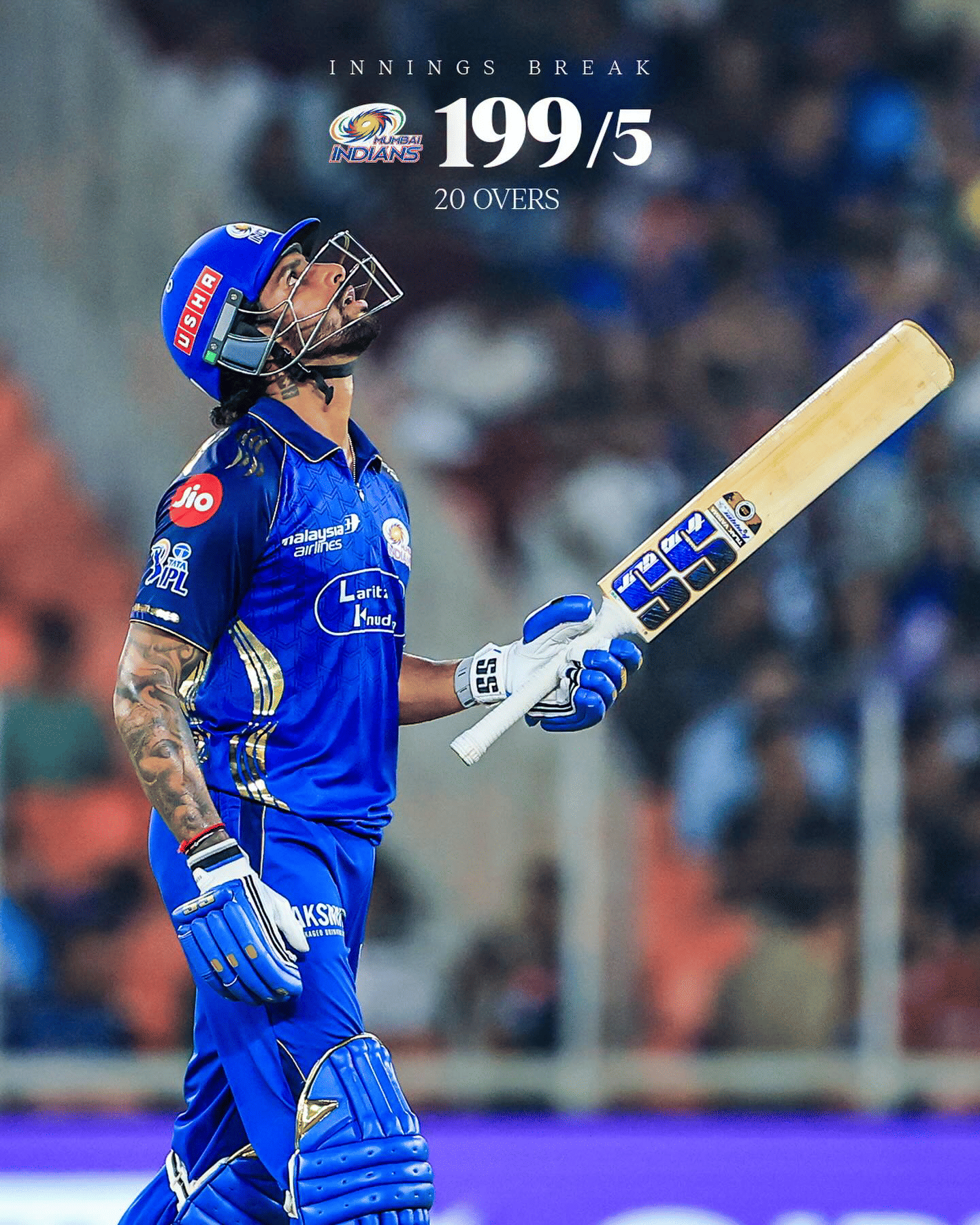 आयपीएल 2026 मध्ये तिलक वर्मा समोरच्या टीमचा कर्दनकाळ बनून फॉर्ममध्ये परतला आहे. 20, 0, 14, 1 आणि 8 अशा सुमार प्रदर्शनानंतर तिलक वर्माने 45 चेंडूत 101 धावांची वादळी खेळी केली. तिलक वर्माच्या फलंदाजीमुळे मुंबई इंडियन्सला काल गुजरात टायटन्स विरुद्ध 199 धावांचा डोंगर उभारता आला. 