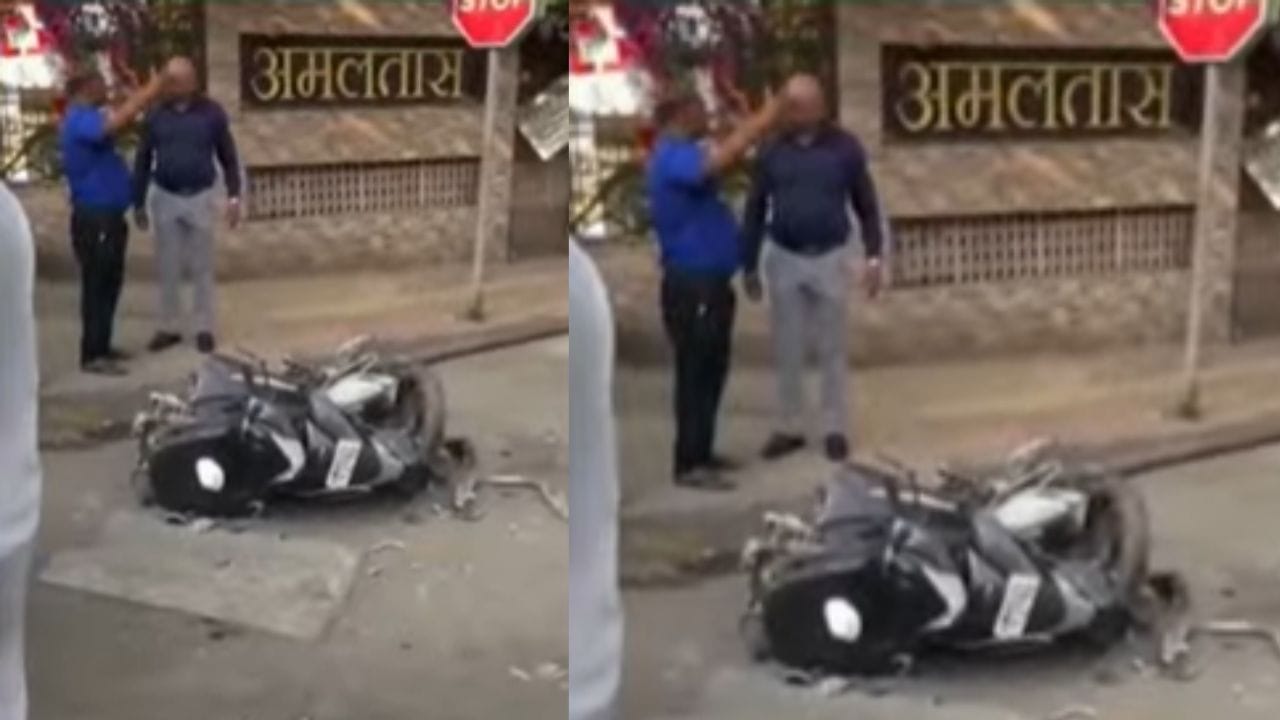 या घटनेत कोणतीही जीवितहानी झाली नसली तरी देखील वाहनांचं मात्र मोठं नुकसान झालं आहे. या अपघातामध्ये एक रिक्षा आणि अनेक दुचाकी वाहनांचं नुकसान झाल्याची माहिती समोर येत आहे.   