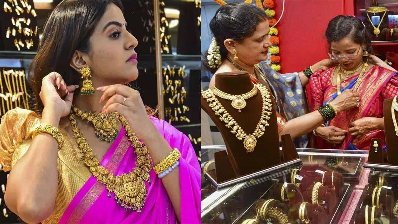 भारतात आणि जगभरातही सोनं या धातूला खूप महत्व आहे. गुंतवणुकीचा जेव्हा विचार येतो तेव्हा सोन्याला प्रामुख्याने महत्व दिलं जातं. प्रत्येक सणाला, आनंदाच्या क्षणी सोने खरेदी करण्याकडे अनेक लोकांचा कल असतो. पण सध्या वर तढणारे सोन्याचे-चांदीचे भाव पाहून ते घेण्यापूर्वी 100 वेळा विचार करावा लागतो. आजचा सोन्याचा भाव पाहून तर सर्वसामान्य लोकांना तर मोठा धक्का बसणार आहे.