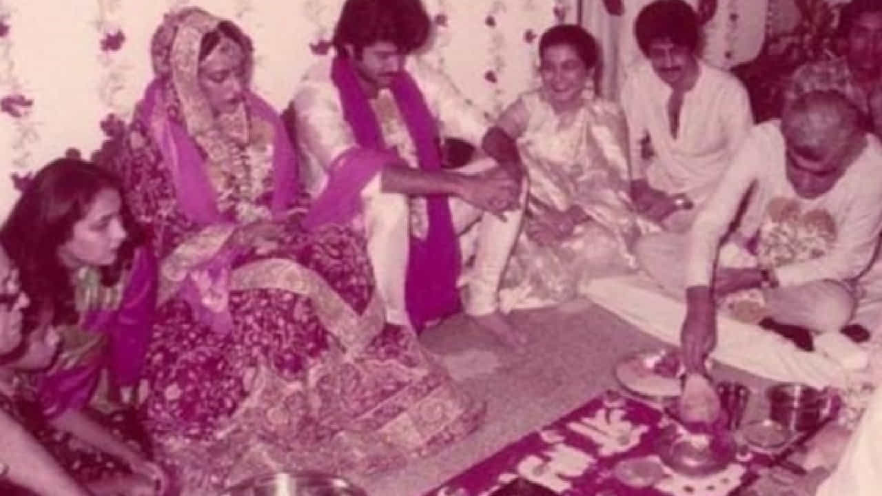 ना गाजावाजा, ना ग्रँड फंक्शन, फक्त 30 मिनिटांमध्ये अनिल कपूरचं झालेलं लग्न, समोर आला न पाहिलेला फोटो