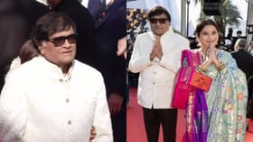 अशोक सराफ यांनी गाजवलं 'कान्स'चं रेड कार्पेट; जपली मराठी संस्कृती.