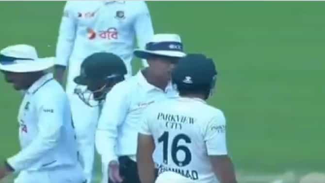 BAN vs PAK : मग, आता तुझी ओवरएक्टिंग सुरु होईल, बांग्लादेशचा हिंदू क्रिकेटर मैदानात पाकिस्तानच्या मोहम्मद रिजवानला भिडला VIDEO