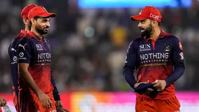 भुवनेश्वर कुमार विराट कोहलीला म्हणाला म्हातारा, आयपीएल फायनलपूर्वी Video व्हायरल