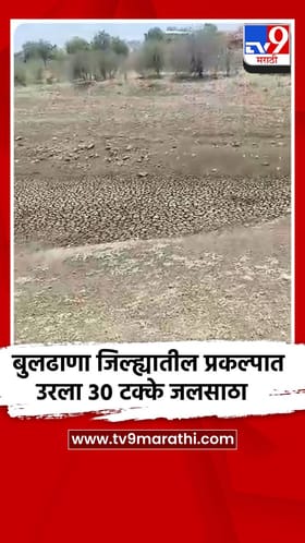 बुलढाणा जिल्ह्यातील प्रकल्पात उरला 30 टक्के जलसाठा