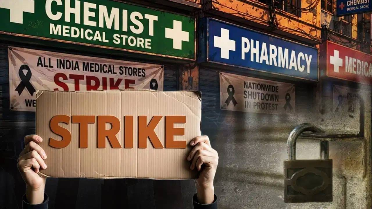 Chemist Strike: बुधवारी राज्यातील मेडिकल बंद; औषध विक्रेत्यांचा कशामुळे संप? का जात आहेत केमिस्ट संपावर? Chemist Strike: बुधवारी राज्यातील मेडिकल बंद; औषध विक्रेत्यांचा कशामुळे संप? का जात आहेत केमिस्ट संपावर?