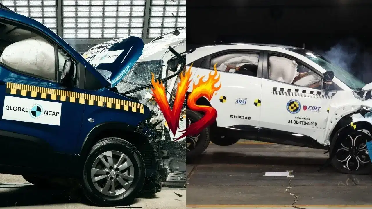 कार सेफ्टीचा नवा किंग कोण, भारत NCAP की ग्लोबल NCAP? वाचा...