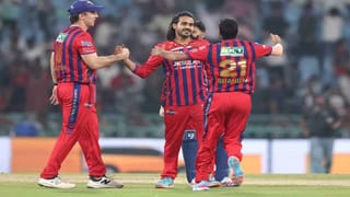LSG vs RCB : दिग्वेश राठीने गेम फिरवला, लखनौचा तिसरा विजय, आरसीबीवर 9 धावांनी मात