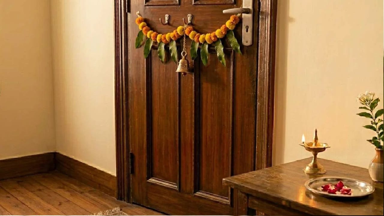 या वस्तू दारामागे ठेवताय? नकळत करताय मोठी चूक! शास्त्रानुसार, मोठं नुकसान होण्याची शक्यता