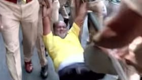 महादेव जानकरांची उचलबांगडी; राजू शेट्टी, राऊत पोलिसांच्या ताब्यात.