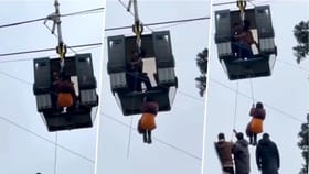 कश्मीरात केबल कार बिघाड, 300 पर्यटकांचा जीव टांगणीला, रेस्क्यू ऑपरेशन